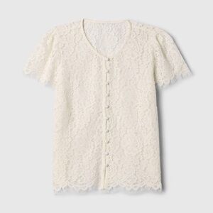 Gap cap sleeve lace top
